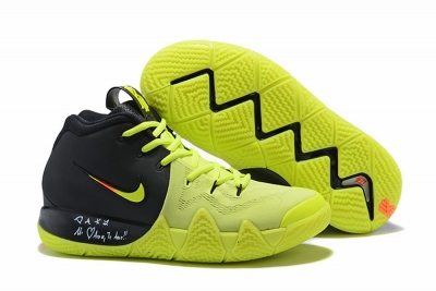 Nike Kyrie 4 Black Fluorescence Green