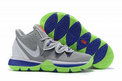 Nike Kyrie 5 Gray Green Blue